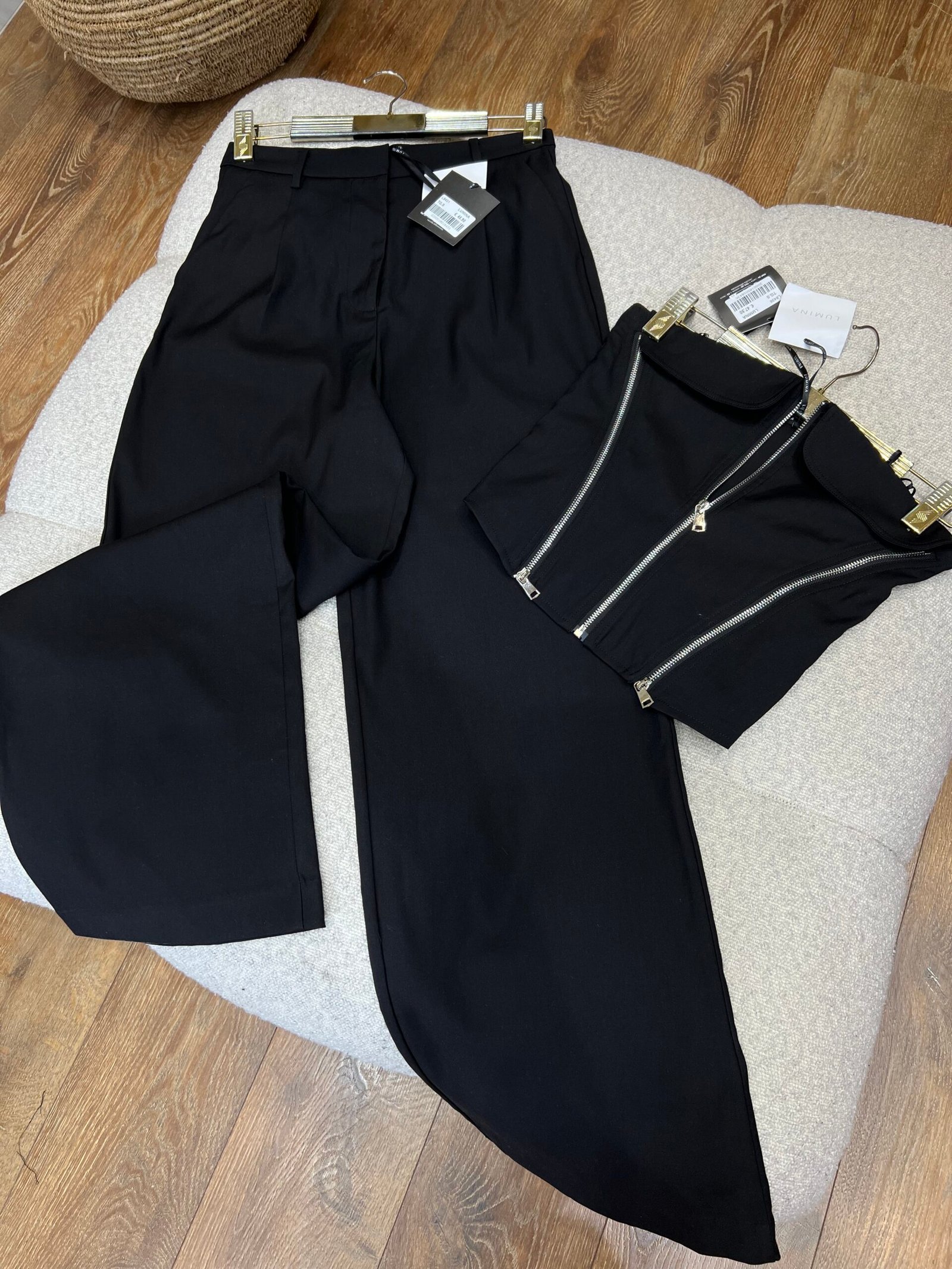 SET CROP DHE PANTALLONA
