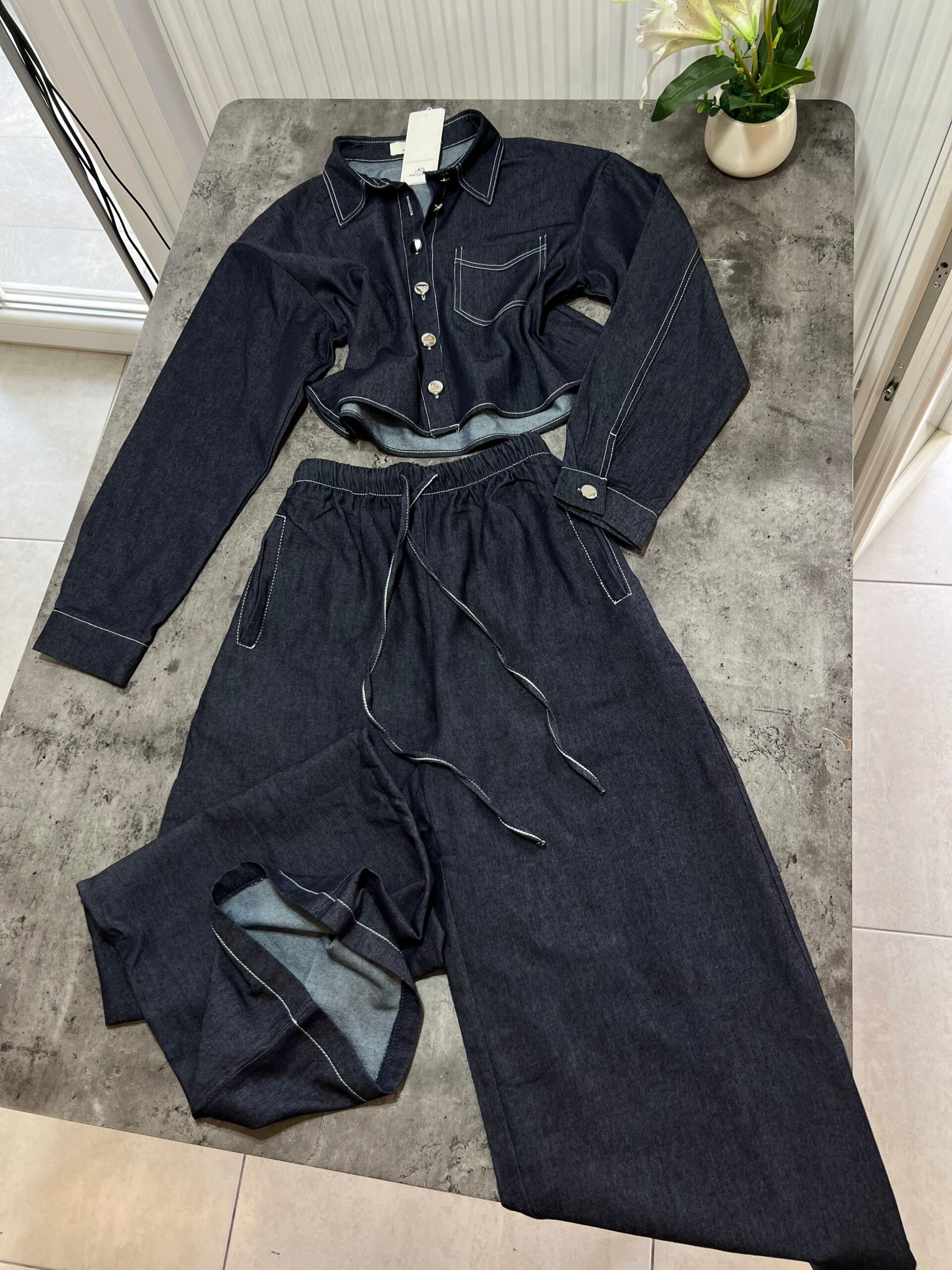 SET JEANS ME KEMISHE
