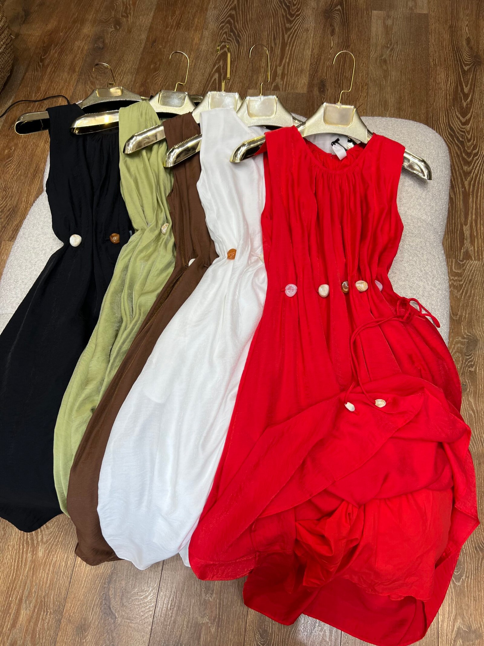 FUSTAN I GJATE CHIFFON