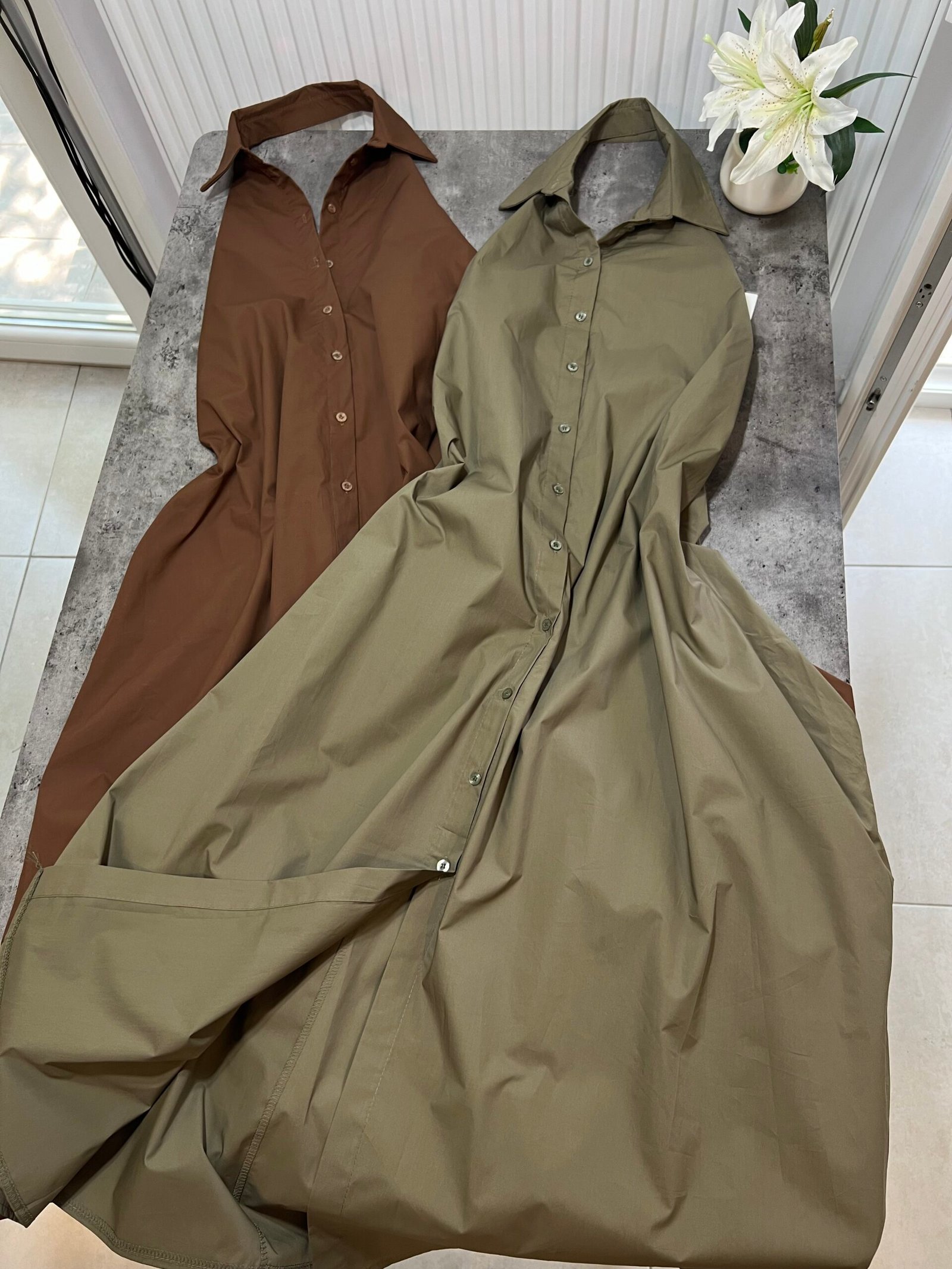 FUSTAN MAXI OVERSIZE NE STIL KEMISHE