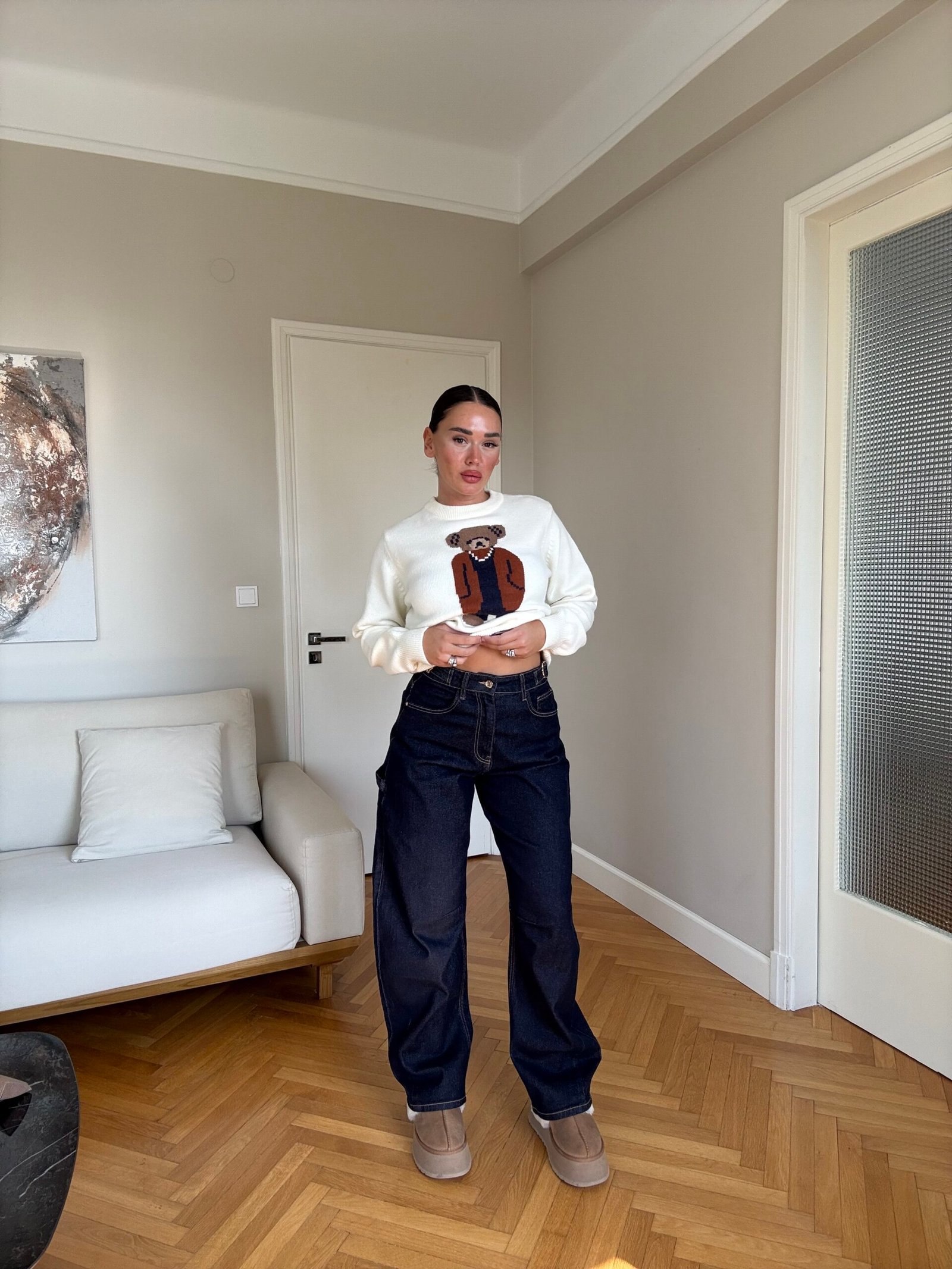 XHINSE BAGGY ME SHTRËNGIM NË BEL