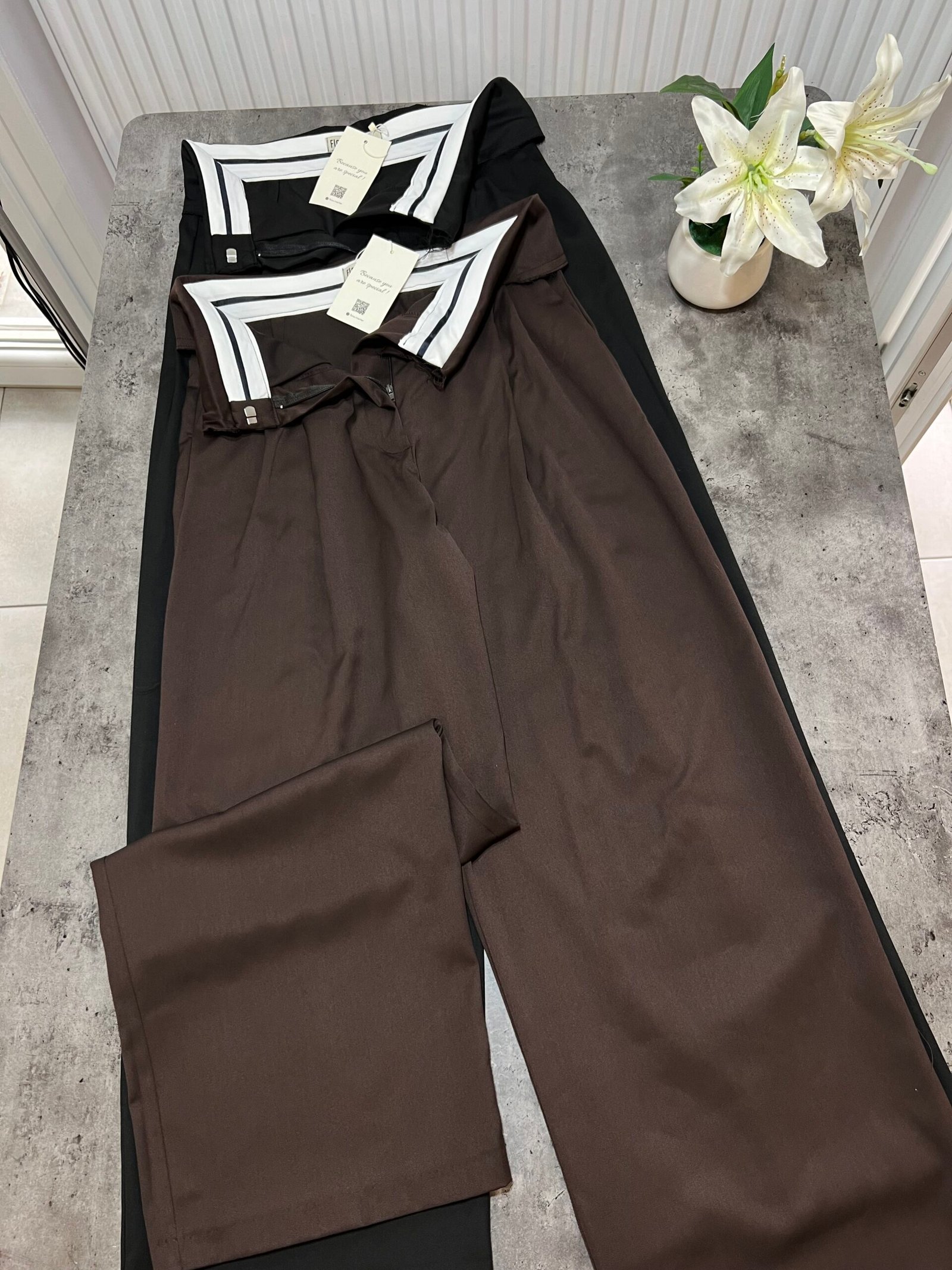 PANTALLONA TE GJERA ME BEL TE LARTE