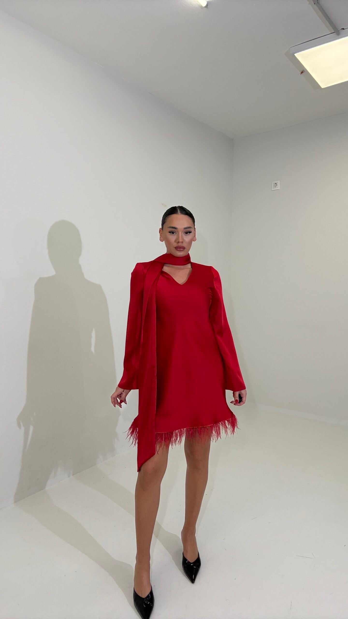 FUSTAN MINI ME PUPLA & SHALL SATIN