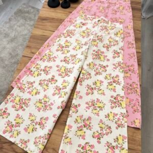XHINSE PAMBUK WIDE LEG ME PRINT FLORAL