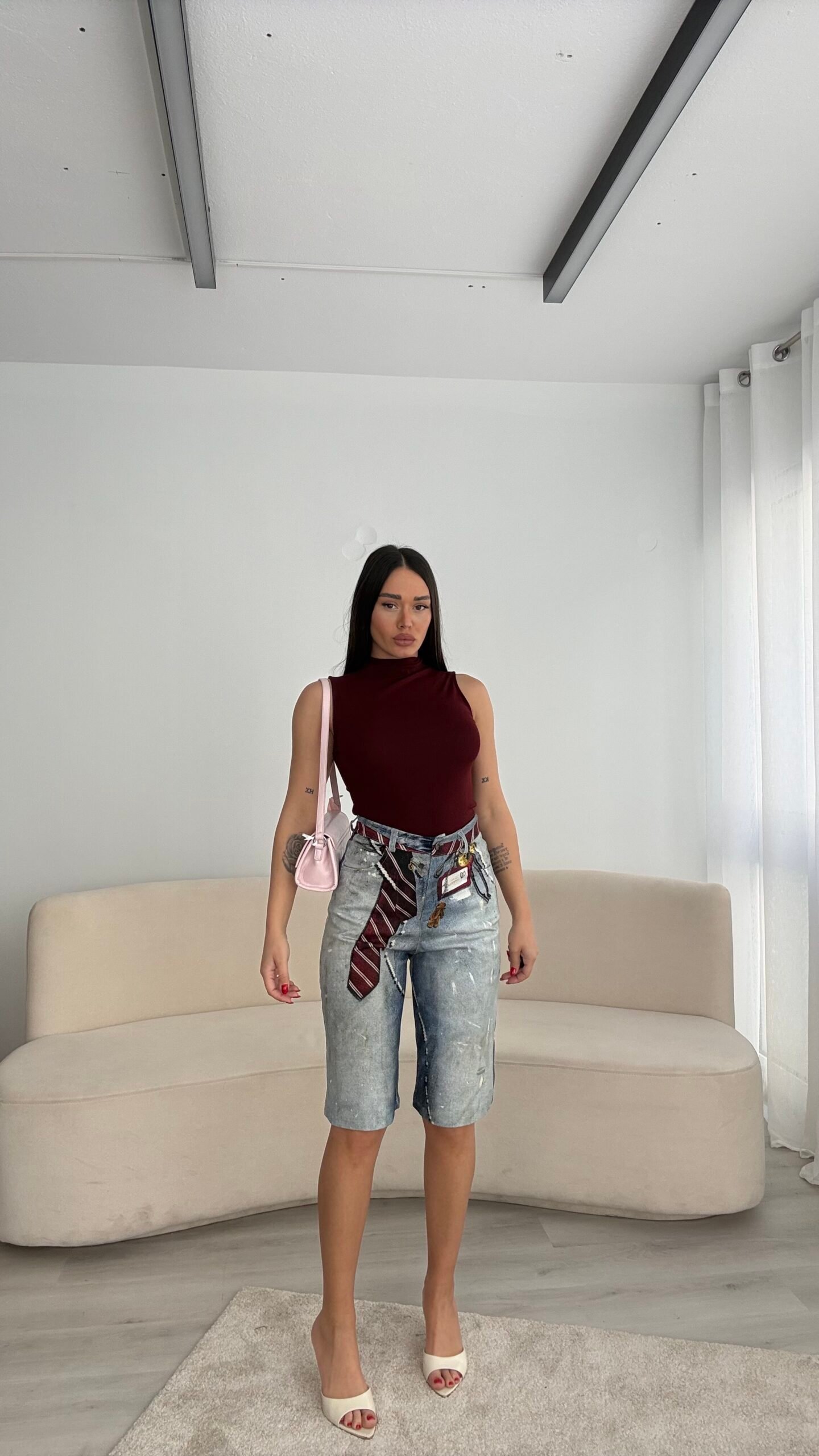 XHINSE BERMUDA ME PRINT MODERN