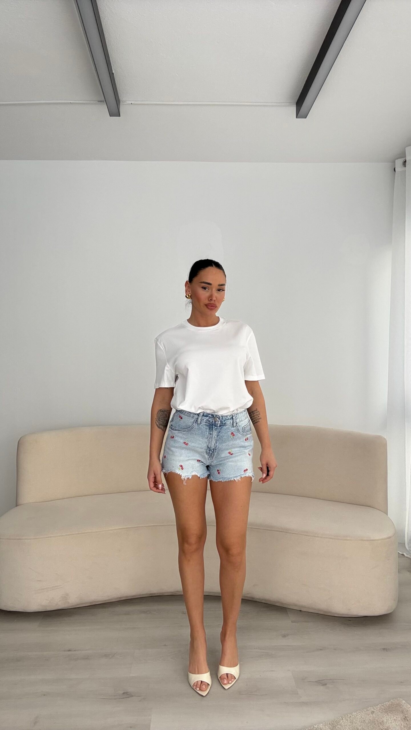 XHINSE TE SHKURTRA ME PRINT QERSHIE