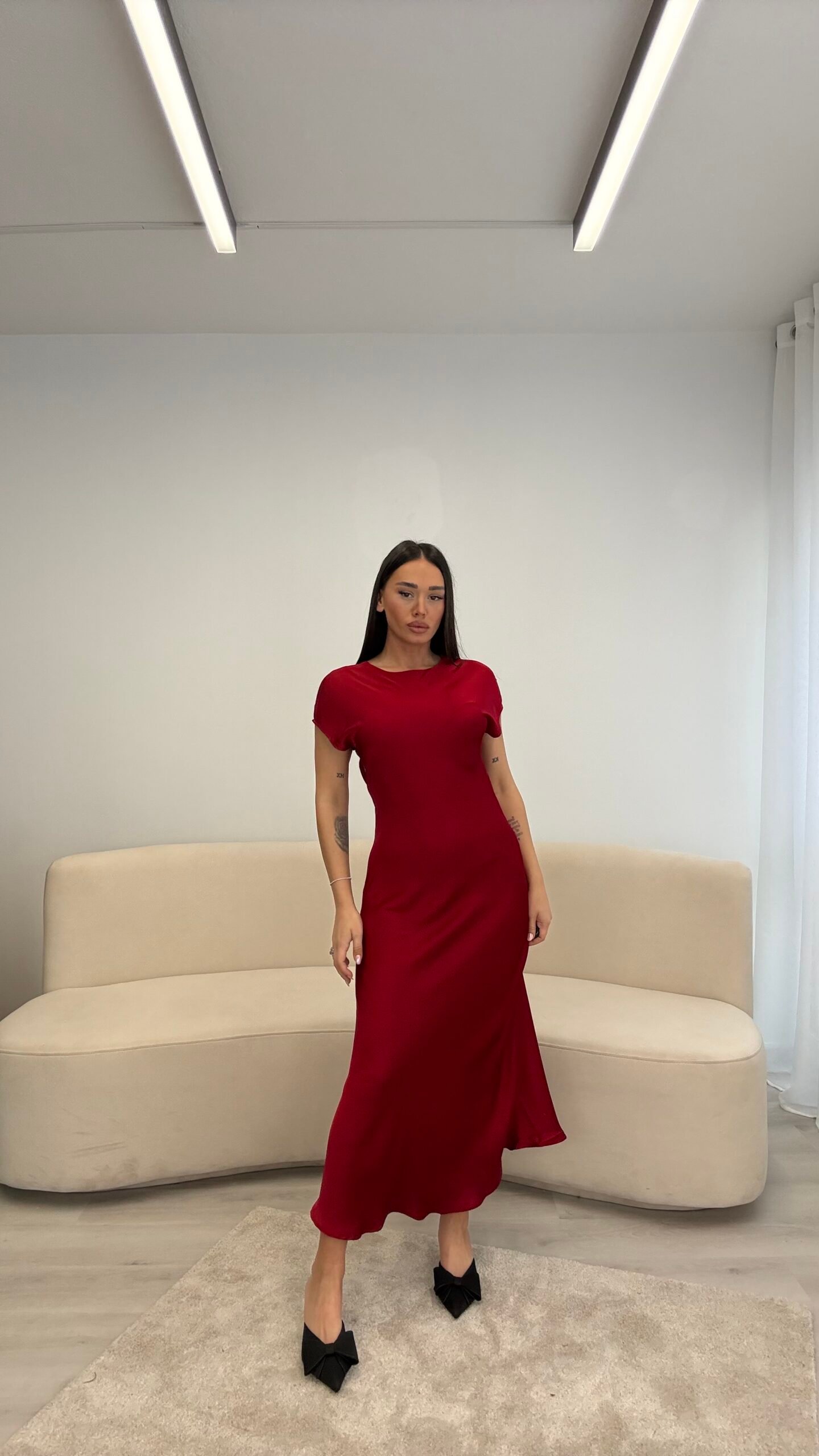 FUSTAN SATIN MINIMALIST