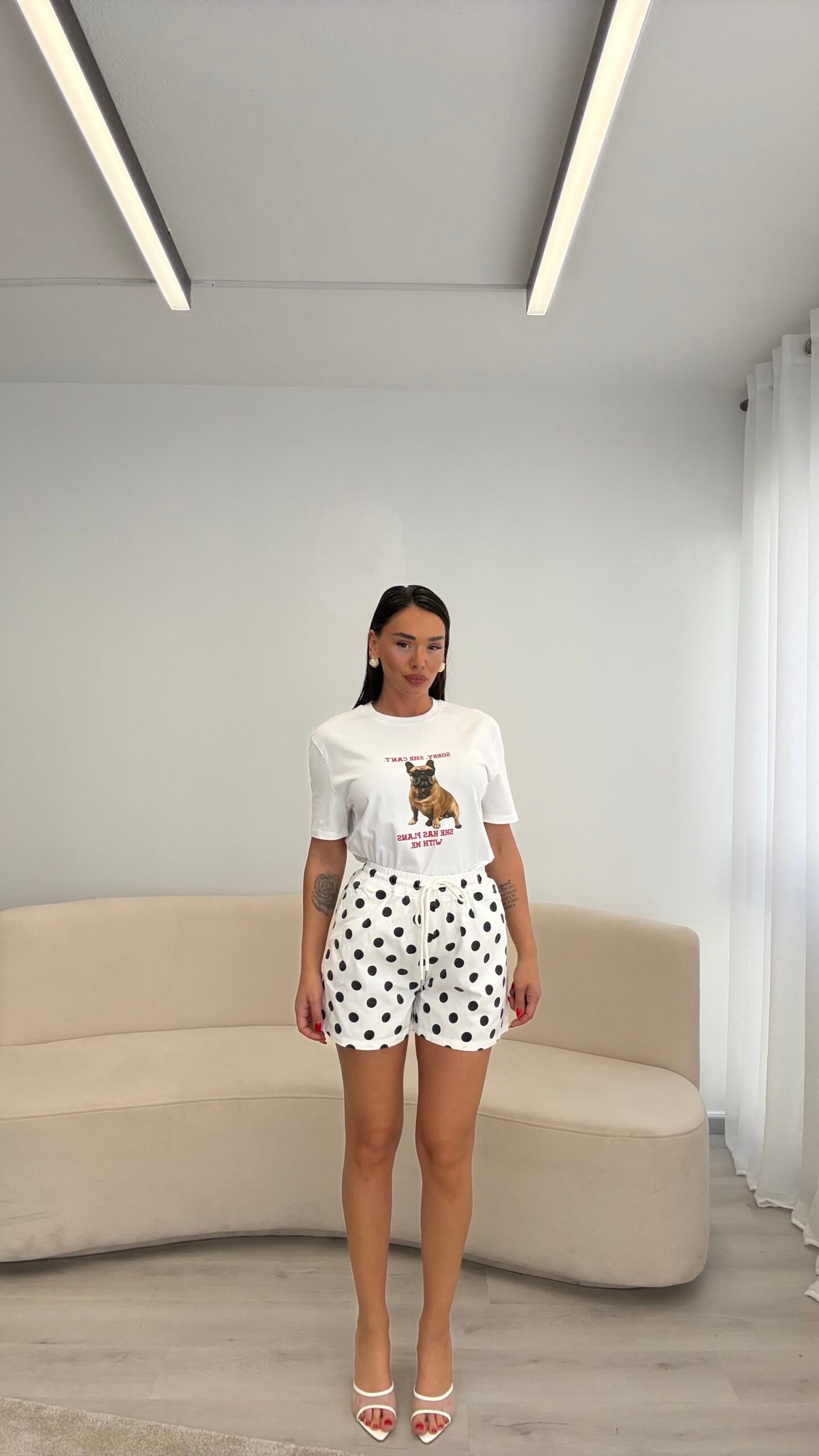 PANTALLONA TË SHKURTRA POLKA