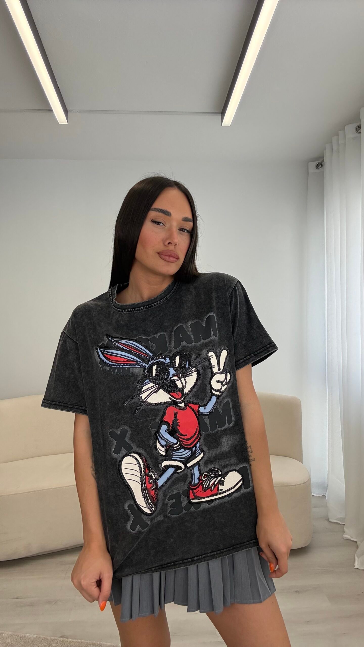 T-SHIRT OVERSIZE “BUNNY STREET”